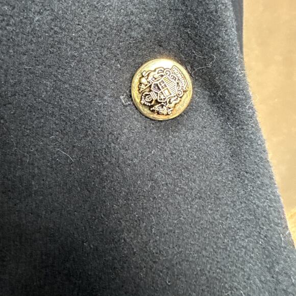 Dumas Cashmere Blend Black Blazer Women’s 14 NWT Made in USA Wool Jacket 80s - Picture 7 of 14